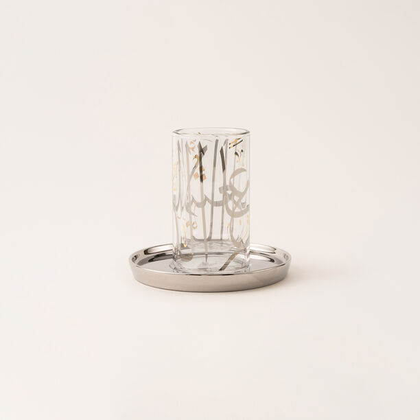 Oulfa silver glass 12 pcs Tea set image number 1
