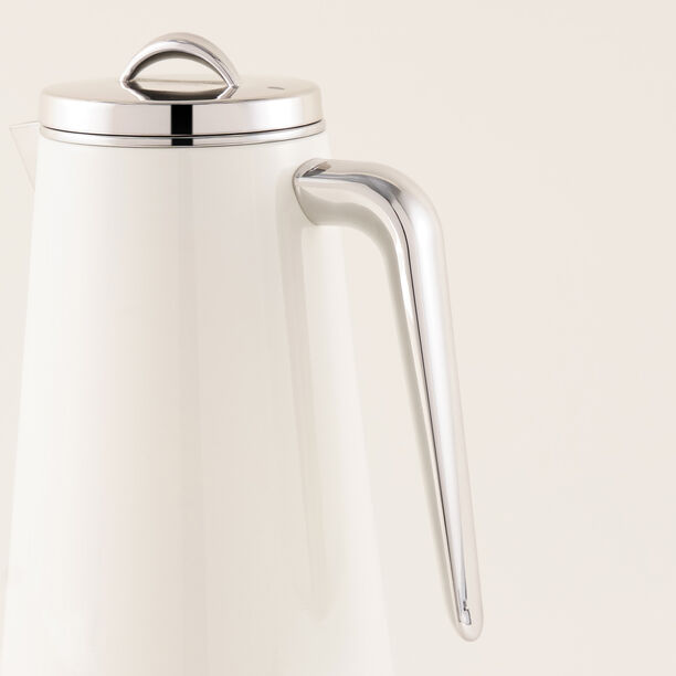 Dallaty 2 Pieces Thermos Set White Stainless Stee, 1L & 1.3 L image number 4