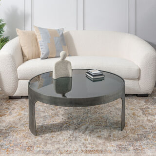 Aluminum Coffee Table 94*94*41 cm