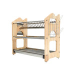 Alberto stainless steel 3 layers dish rack image number 1