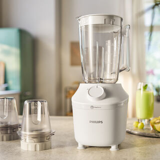 Philips Blender 450W, 1.2L, Stainless Steel Blades, Grinder