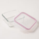 Glasslock square food container 900ml image number 2