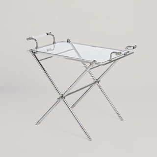 Homez Stainless Steel Table 91*65*74Cm