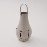 Najd Collection Metal Lantern, Beige, 15*15*32 cm image number 3