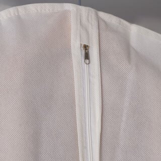 هومز منظم ملابس حقيبة بدلة من البوليستر، بيج 42*29*38 سم