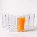 La Mesa set of 6 pcs squared highball 8*8*15.2 cm image number 0
