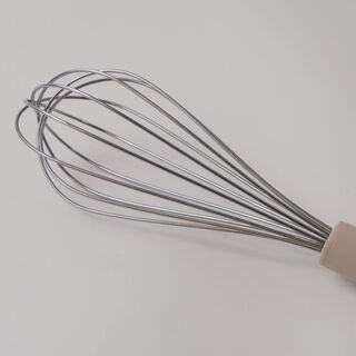 Alberto stainless steel whisk 30*7*7cm, cream