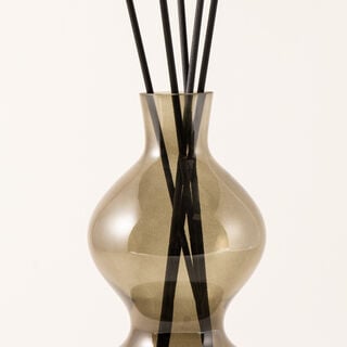 Homez Glass Fragrance Diffuser 500Ml With Sticks Coconut Teak Scent 1000Ml