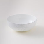 La Mesa 18pcs white porcelain dinner set with gold decal image number 5