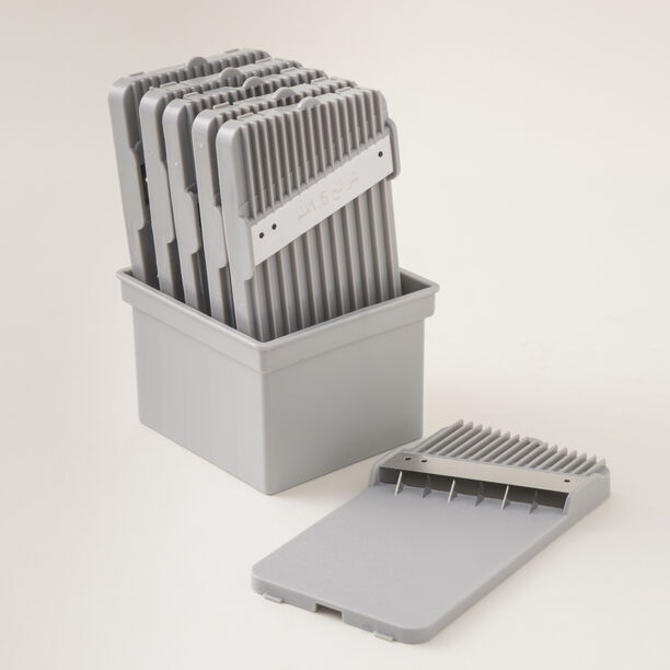 Alberto white stainless steel grater multifunction with 6 blades 39*13*14cm image number 5