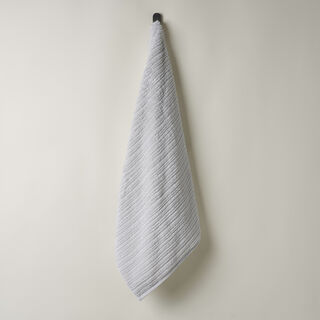 Boutique Blanche jacquard cotton bath towel, beige, 140*70cm