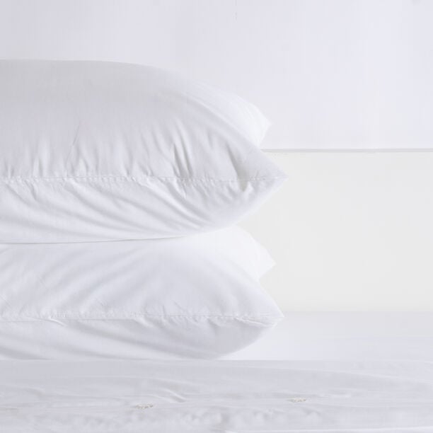 Cottage 3pcs cotton duvet cover 260*200cm 200 thread count white image number 4