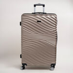 Travel vision durable ABS 4 pcs luggage set, champagne image number 1