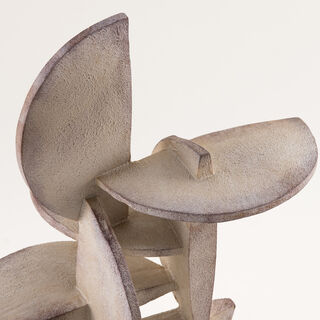 Homez resin jazz decorative sculpture 27.5*22.5*40.5cm, beige