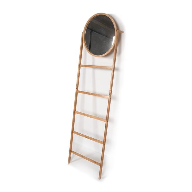 Hanging Shelf With Mirror 49*10*170Cm image number 1