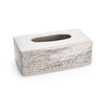 Ceramic Tissue Box Paris Post Stamp Design image number 0