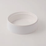 La Mesa Porcelain Tagine With Plain Leather Coat, White, 9.5" image number 2