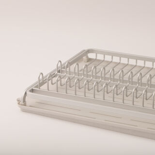 Brabantia dish drying rack light gray aluminium 49*38.5*14cm
