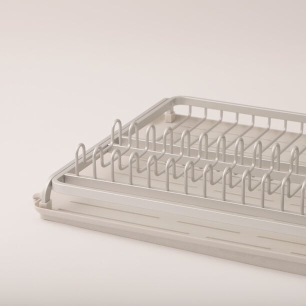 Brabantia dish drying rack light gray aluminium 49*38.5*14cm image number 2