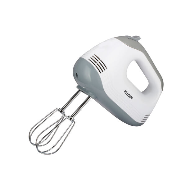 Kion plastic hand mixer 120W, 5Speeds, white image number 0