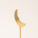 Homez wood and gold metal Ramadan decoration 9*7*33 cm image number 4