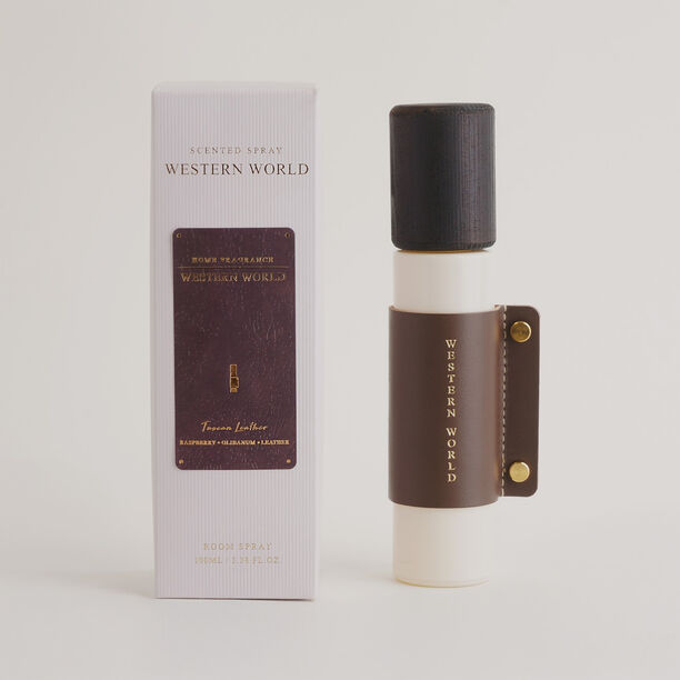 Homez tuscan leather fragrance spray 100ml image number 0