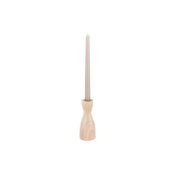 Wood Candle Holder Wood Small image number 1