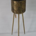 Metal Planter Gold image number 3