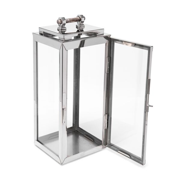Lantern Rectangle With Petrified Handles image number 1