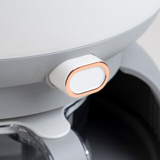 Alberto 10Kg rice dispenser grey round shape