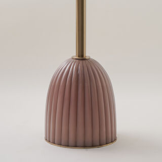 Homez marble side table 46*55cm, pink