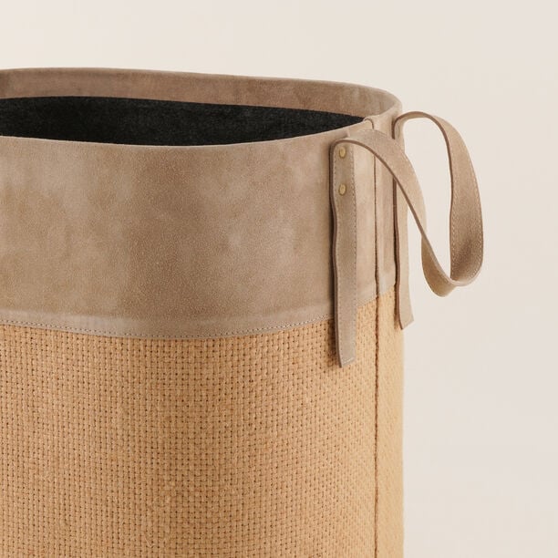 Homez Jude Storage Basket Set Of 2Pcs, Beige image number 2