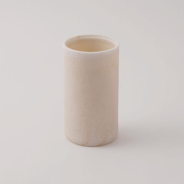 Homez Polyresin Toilet Brush Holder With Brush, Beige 9.6*9.6*42Cm image number 2