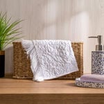 Luxury Jacquard Face Towel White 100% Cotton 30*30 cm image number 0