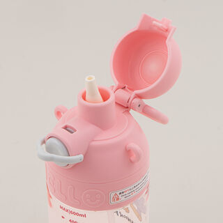 Pentola plastic water bottle 600ml, pink