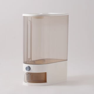 Alberto plastic rice dispenser, white 11kg