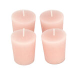 VOTIVE CANDLE SCENTEDPINK H:4.7xDIA:4.3CM SET OF 4 image number 2