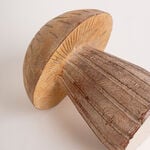 Homez decoration mushroom figurine resin wood grain image number 4