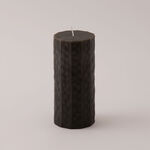 هومز شمعة إليغنت من شمع الصويا، أسود 7*15سم image number 1