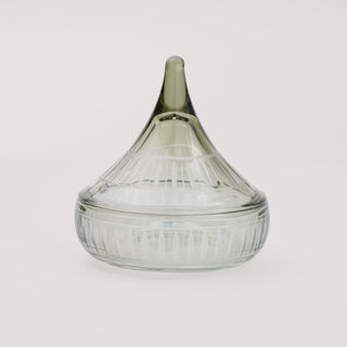 دلتي تمرية زجاج 15 مل، أخضر