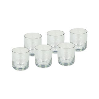 Set Of 4 Clear Dof With Green