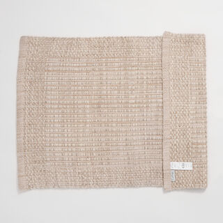 Hand woven rug size 60*90 cm multicolor