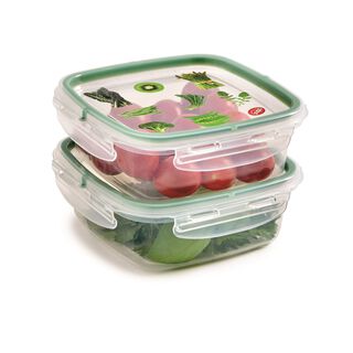 Snips lock set 2pcs square 0,5L