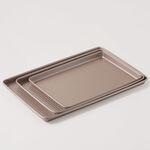 Alberto 3Pcs Baking Tray Set Carbon Steel 13,15,17" image number 0