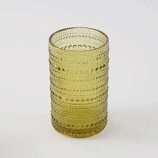 لا ميسا طقم كؤوس 4 قطع هاي بول زجاجية، أخضر 7.5*7.5*12.5سم