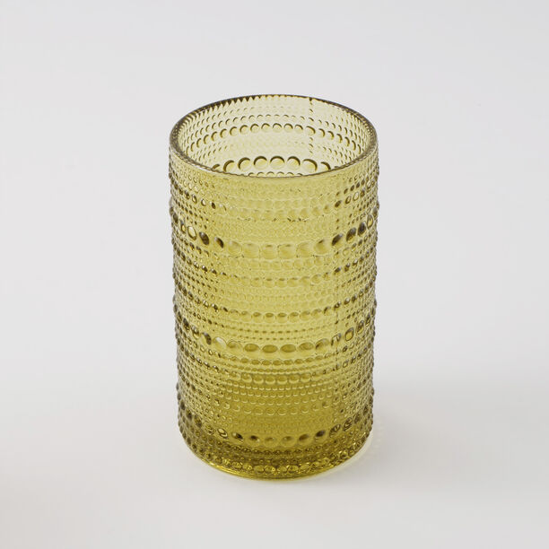 La Mesa 4 Pcs Highball Glass Set, Olive Green 7.5*7.5*12.5 Cm image number 3