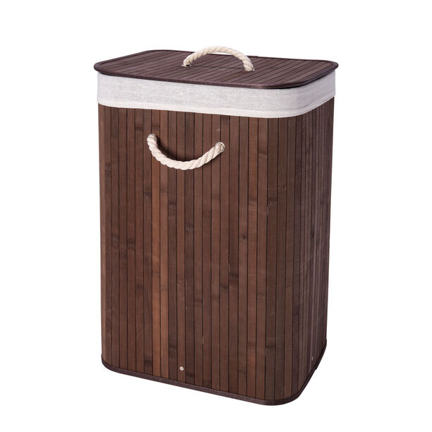 Bamboo Hamper Brown image number 0