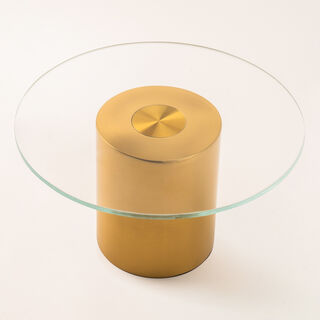 Oulfa gold glass cake stand 63*52*34 cm