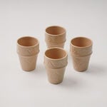 Dallaty Moroccan Tea Cup Dark Beige, 6 Pieces image number 0