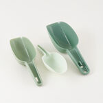 البرتو طقم ملاعق قياس 3قطع بلاستيك أخضر image number 2
